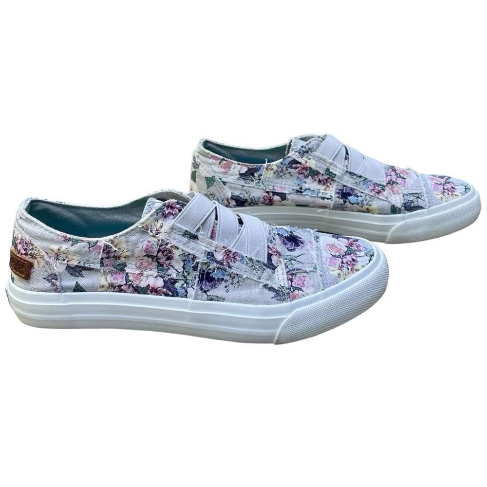 Blowfish Malibu: Marley Gray Vintage Floral Sneakers - Picture 3 of 5